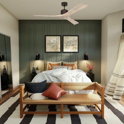 Ventilateurs Plafond télécommande -Ventilateur Plafond Design